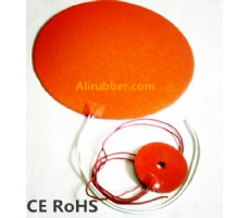 Circular 24v Silicone Rubber Heater Bed 200mm Diameter (8