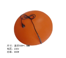 Round Silicone Rubber Heater 12V