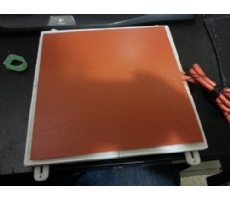 24v 200w 200mmx200mm Silicone Heating Mat For 3D Printer Bed