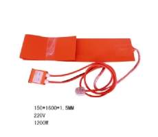 220V 8.1KW Silicone Rubber Electric Heating Bucket Heater