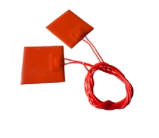 Silicone Heater 200x200mm 12v 150w With 100k thermistor ,3M tape