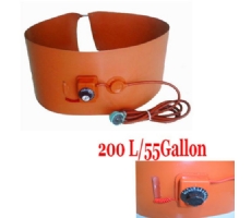 200L/55Gallon 240V 1000W Silicon Band Metal Oil Drum Heater