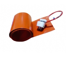 Flexible Silicone Rubber Oil Drum Heater With Spring Hook and Temperature Control For 200L Barrel